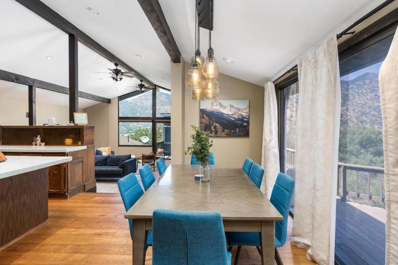 Villa Mountain View, Hot Tub, Open Kitchen, 10M To Sequoia Three Rivers Esterno foto