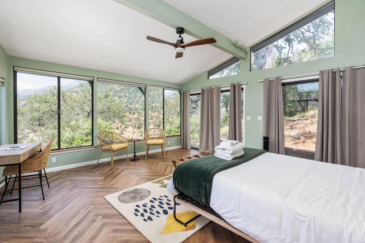 Villa Mountain View, Hot Tub, Open Kitchen, 10M To Sequoia Three Rivers Esterno foto
